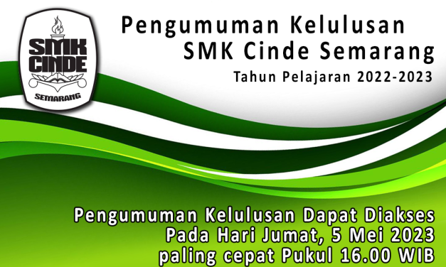 PENGUMUMAN KELULUSAN TAHUN PELAJARAN 2022/2023